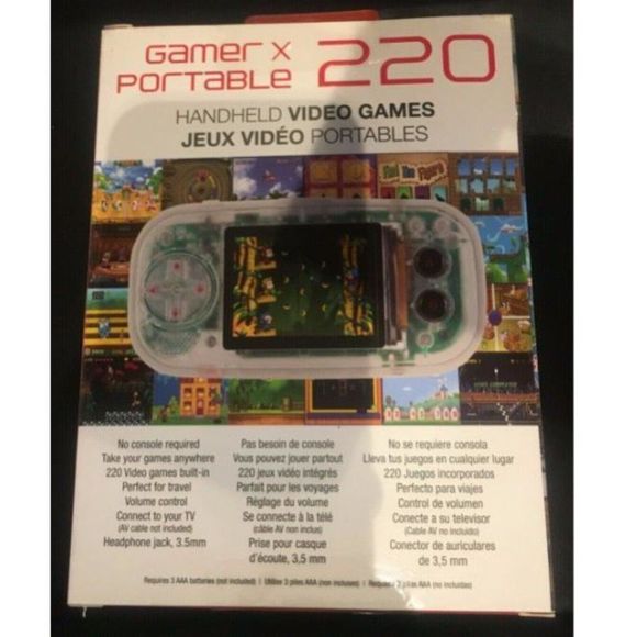 My Arcade Gamer X Portable Gaming System with 220 - Picture 2 of 2